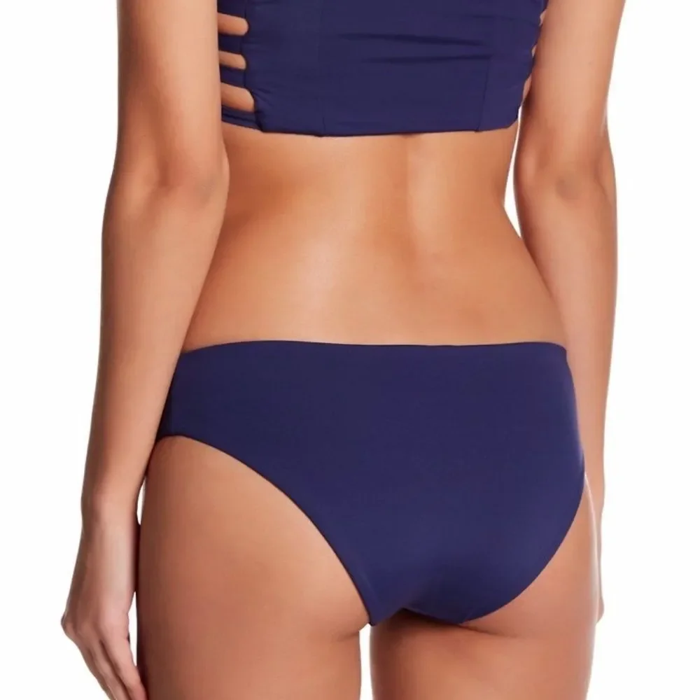 NWT Tavik Ali‎ Full Bikini Bottom Ribbed Cobalt XS